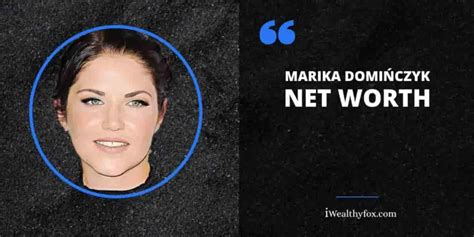 marika domińczyk net worth|Marika Dominczyk Biography, Age, Height, Husband, Net Worth,。